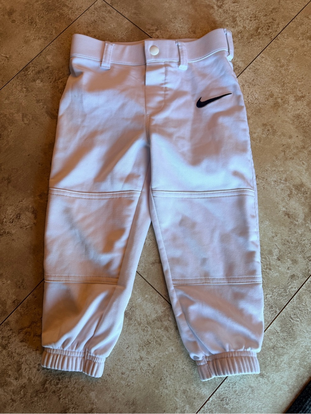 Nike Kids White Baseball Pants